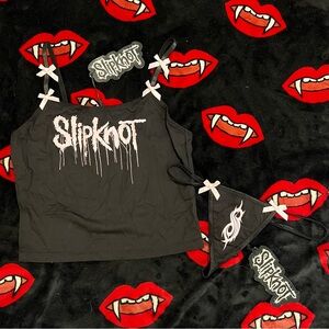 Dolls Kill x Slipknot Tank top and Panty Bundle